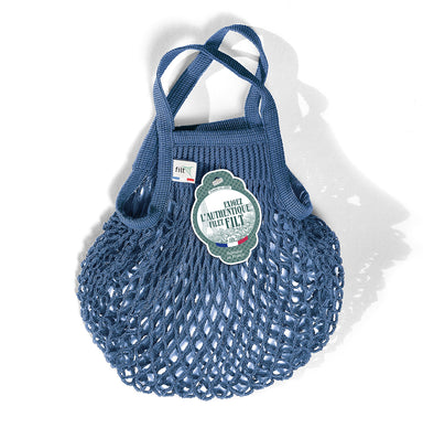 Filt Mini Bag in Vintage Blue Bag Filt Bags Brand_Filt Textiles_Shoppers 301Bleujean