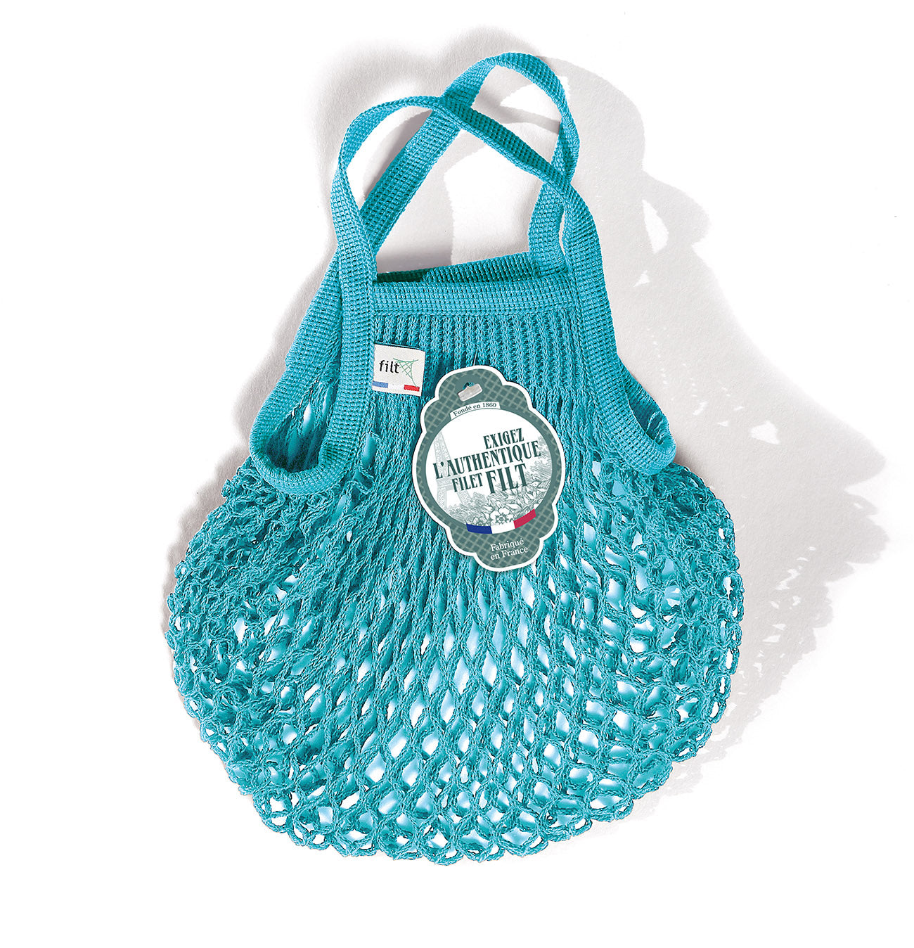 Filt Mini Bag in Turquoise - Bag - Filt - Bags - Brand_Filt - Textiles_Shoppers - 301_BleuJoyau