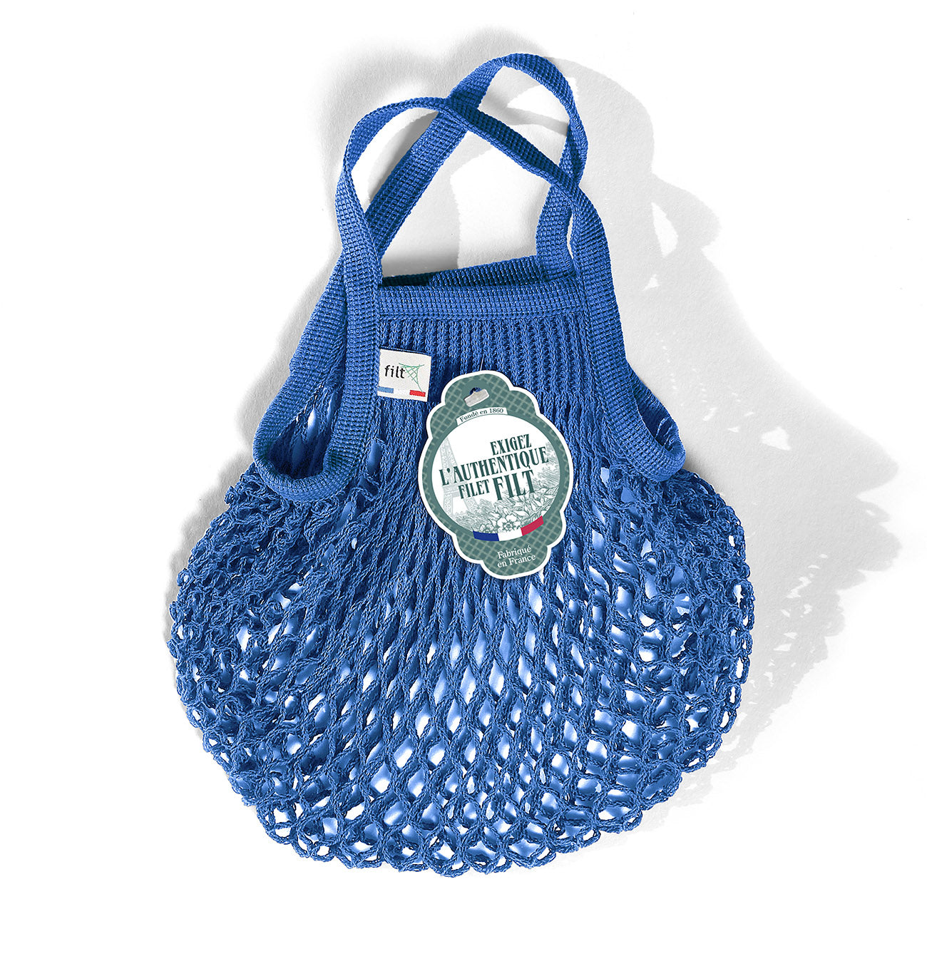 Filt Mini Bag in Bright Blue Bag Filt Bags Brand_Filt Shopping Bags Textiles_Shoppers 301_BleuMatisse