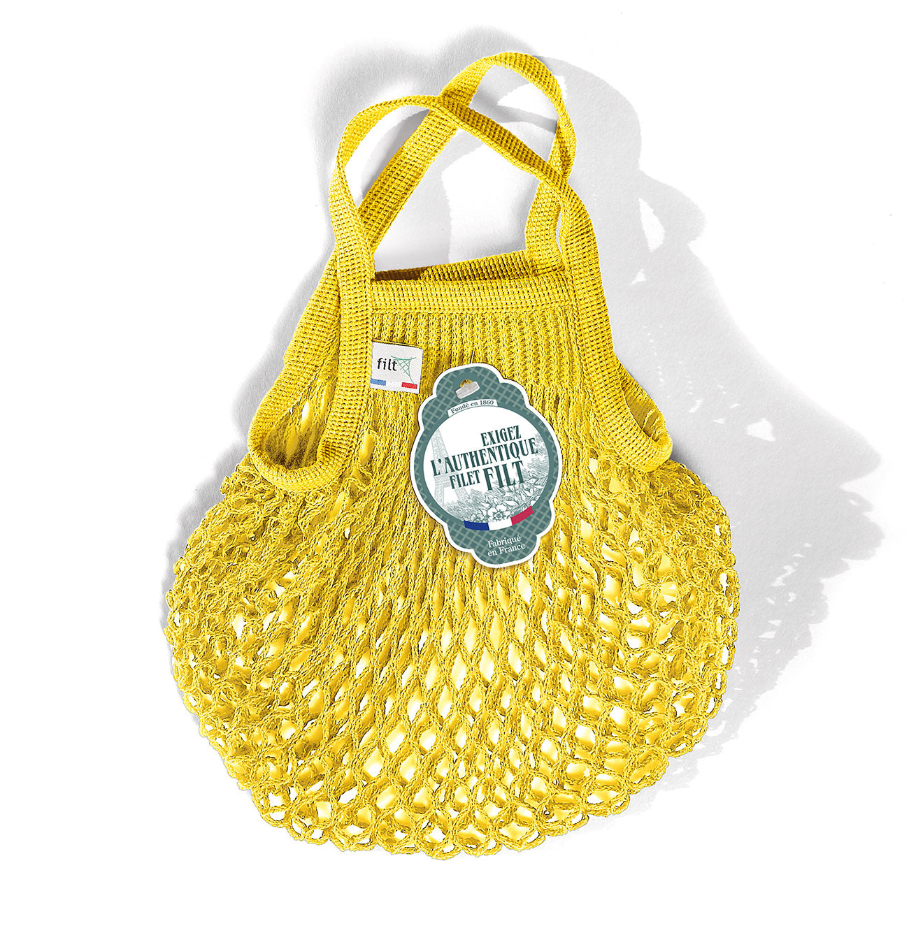 Filt Mini Bag in Bright Yellow - Bag - Filt - Bags - Brand_Filt - Shopping Bags - Textiles_Shoppers - 301_Jaunesolarium