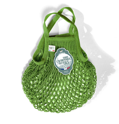 Filt Mini Bag in Apple Green Bag Filt Bags Brand_Filt Shopping Bags Textiles_Shoppers 301_Vert_Laitue