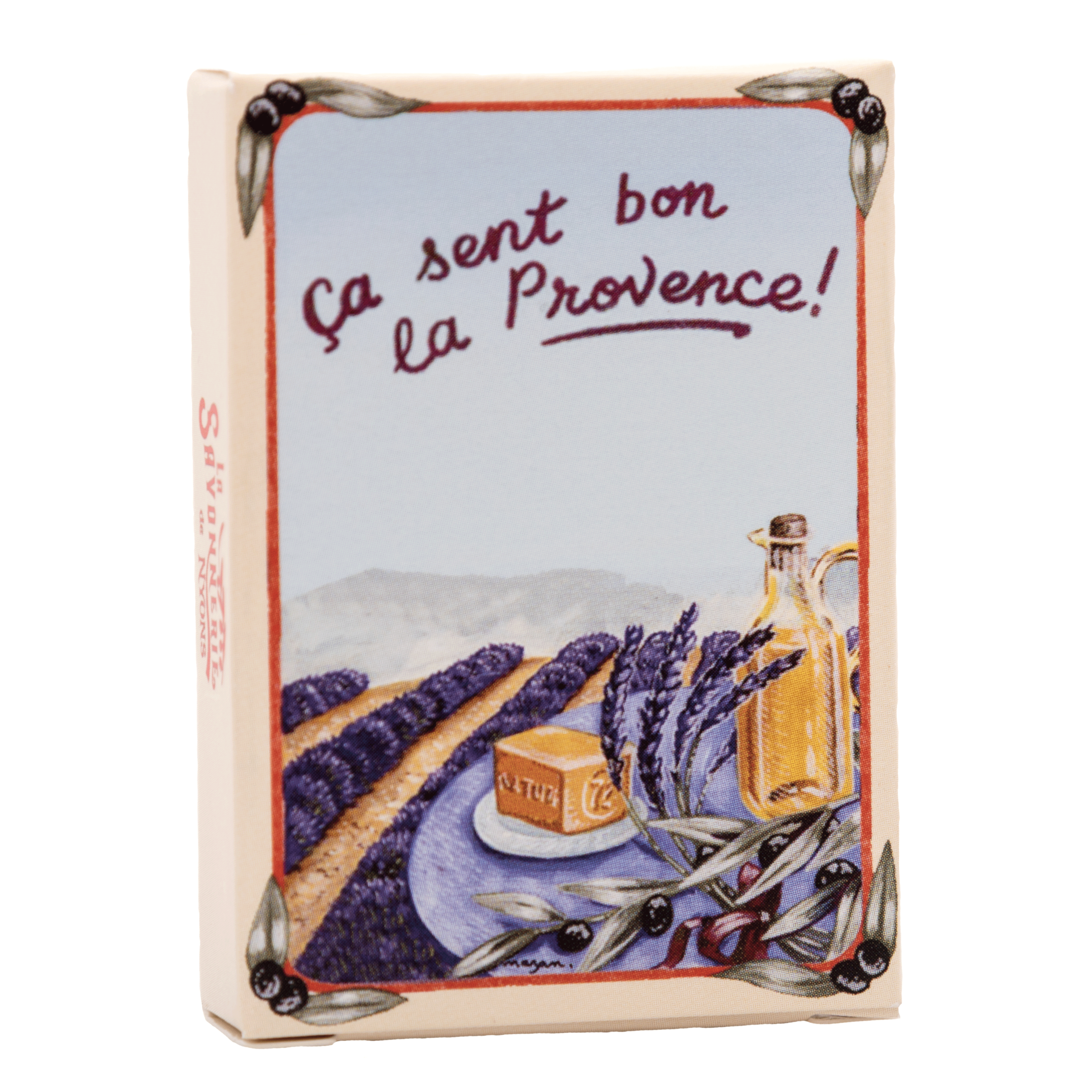 25g Soap Provence Lavande (Provence Lavender) - Soap - La Savonnerie de Nyons - 200g Soap in Tin Box - Bath & Body_Bar Soap - Brand_La Savonnerie de Nyons - KTFWHS - 30626b-fermee