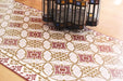 Beija Flor Bordeaux Barcelona Table Floor Mat (Buy 2 Get 1 Free!) Rugs Beija Flor Brand_Beija Flor Classic Tile CLEAN OUT SALE Home_Decor Home_Floor Mats 3600-T1-L_ambient_c633c470-1ccf-415d-ada5-91c83ceb860d