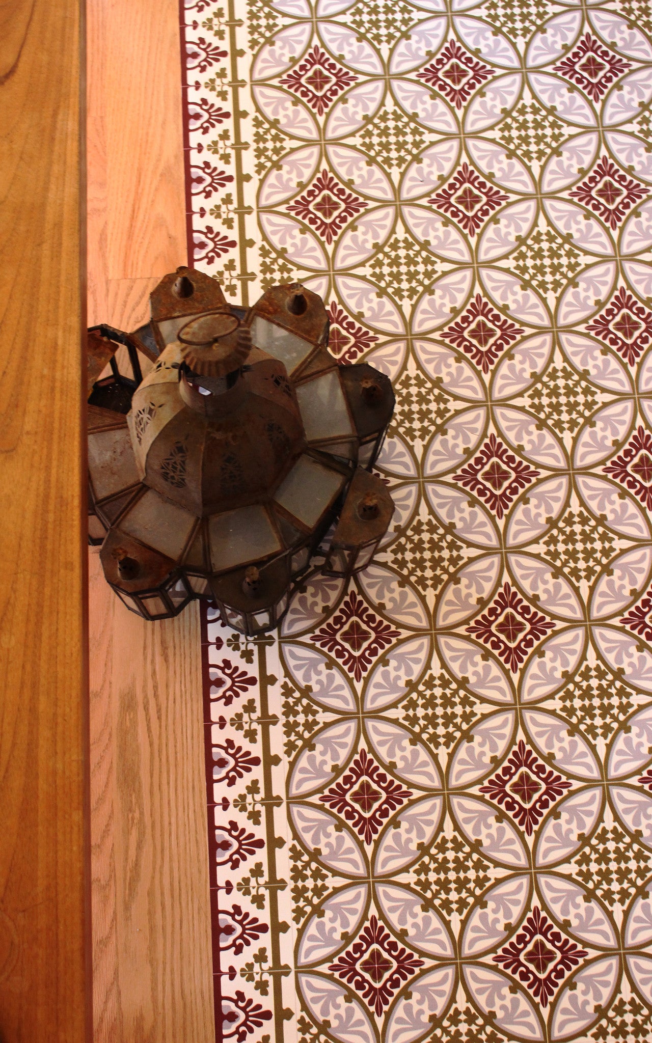 Beija Flor Bordeaux Barcelona Table Floor Mat (Buy 2 Get 1 Free!) Rugs Beija Flor Brand_Beija Flor Classic Tile CLEAN OUT SALE Home_Decor Home_Floor Mats 3600-T1-XLR_ambient_compressed_size_256dd358-1feb-4fab-aaa6-f8551350e880