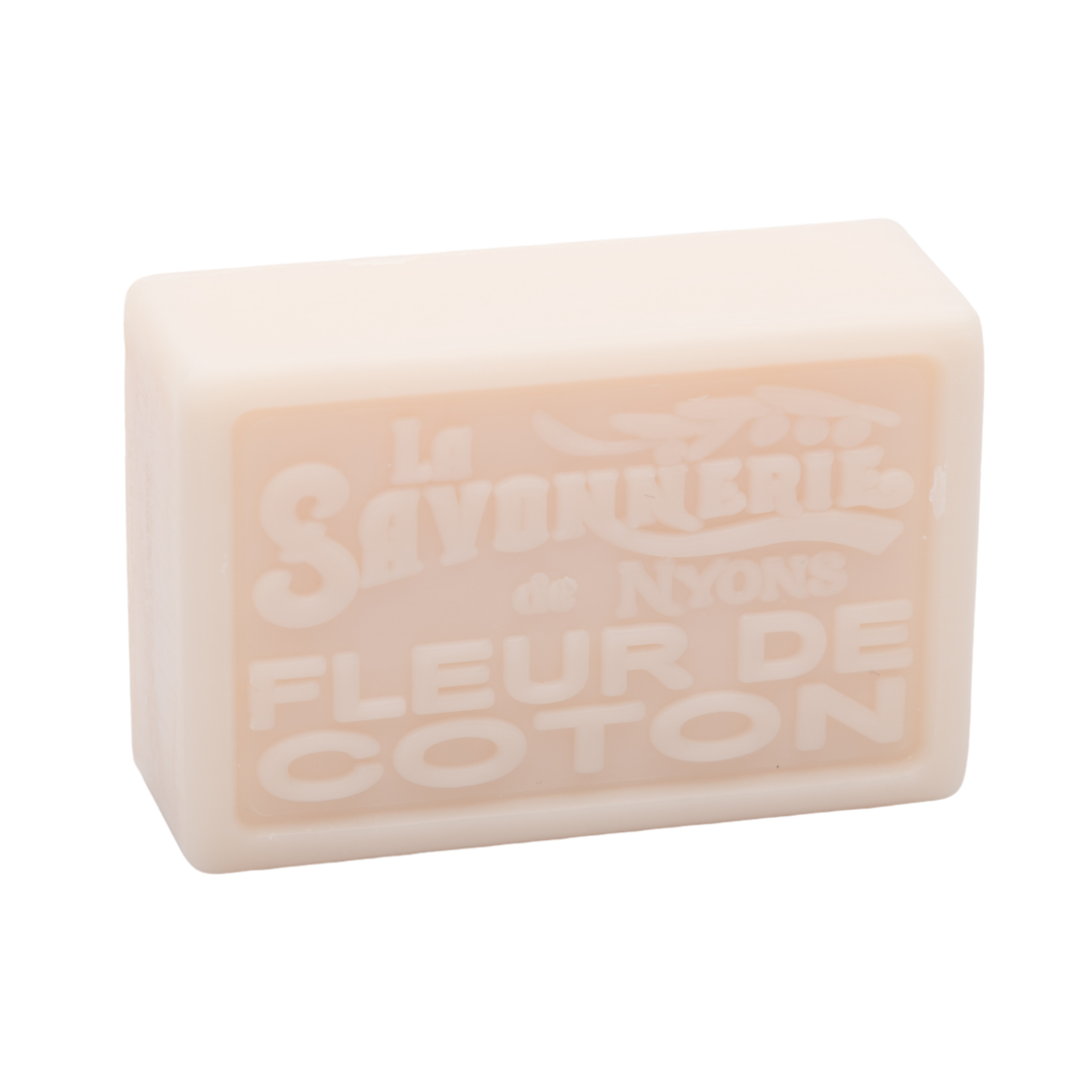 La Savonnerie de Nyons 100g Soap Bar Cotton Flower Bar Soap La Savonnerie de Nyons Back in stock Bath & Body_Bar Soap Brand_La Savonnerie de Nyons KTFWHS new arrivals 2023 Savonnerie de Nyons Summer Clean Up 3800-30007LaSavonneriedeNyonsFleurdeCoton100g_53184a74-e5ab-4d6f-9ecd-74b975c2abcd