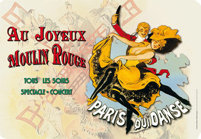Moulin Rouge Placemat Placemats French Nostalgia Brand_French Nostalgia Home_French Nostalgia Home_Placemats 5402-40772