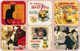 Le Chat Noir Coasters Coasters French Nostalgia Brand_French Nostalgia Home_Coasters Home_French Nostalgia 5402-70729
