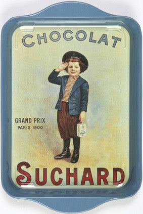 Chocolat Suchard with Little Boy Mini Metal Tray — Kiss That Frog