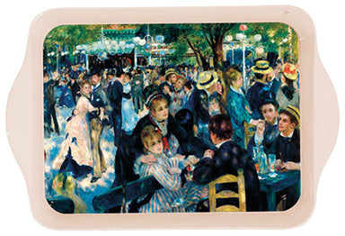 Renoir Ball at the Moulin Galette Mini Metal Tray Decorative Trays French Nostalgia Brand_French Nostalgia Home_Decorative Trays Home_French Nostalgia 5402-P10966