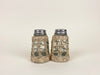 Seagrass Cage Salt & Pepper Set Glass Seagrass Brand_Seagrass & Rattan Kitchen_Serveware Serving Pieces 6880-HT001SeagrassCageSalt_PepperSet