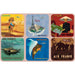 Air France Coasters Coasters French Nostalgia Brand_French Nostalgia Home_Coasters Home_French Nostalgia 70331