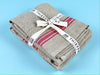 Thieffry Monogramme Linen Dish Towel (28" x 20.5") Red Textile Thieffry Brand_Thieffry Dish Towels Textiles_Towels & Napkins Thieffry 7410-0002ThieffryRedMonogrammeLinenDishTowel_973cbb69-10ae-4dd1-af3f-b54d8395328d