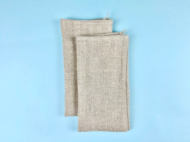 Thieffry Bagatelle Linen Napkin (18.1" x 18.1") - Individual Textile Thieffry Brand_Thieffry Napkins Textiles_Towels & Napkins Thieffry 7411-2001ThieffryBagatelleLinenNapkin-Natural