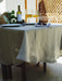 Thieffry Bagatelle Linen Round Tablecloth (67") Placemats Thieffry Brand_Thieffry Home_Decor New Arrivals Textiles_Tablecloths 7421-0003ThieffryBagatelleLinenRoundTablecloth67__4