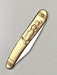 Couperier Coursolle Brass 80mm Single Blade Pocket Knife - Woman + Young Boy Wearing Hat in Wooden Box - Pocket Knives - Couperier Coursolle - Brand_Couperier Coursolle - Kitchen_Dinnerware - Kitchen_Kitchenware - Knife Sets - Laguiole - Spring Collection - 7800-LAI220B_WB.5