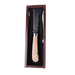 Couperier Coursolle London Folding Garden Knife - Juniper Wood - Pocket Knives - Couperier Coursolle - Brand_Couperier Coursolle - Kitchen_Dinnerware - Kitchen_Kitchenware - Knife Sets - Laguiole - Spring Collection - 7800-LON250CA_WBCouperierCoursolleLondonFoldingGardenKnife-JuniperWood