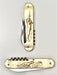 Couperier Coursolle Brass 3 Piece Sujet Pocket Knife - Hunter - Pocket Knives - Couperier Coursolle - Brand_Couperier Coursolle - Kitchen_Dinnerware - Kitchen_Kitchenware - Knife Sets - Laguiole - Spring Collection - 7800LAI253WB_2