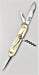 Couperier Coursolle Brass 3 Piece Sujet Pocket Knife - Hunter - Pocket Knives - Couperier Coursolle - Brand_Couperier Coursolle - Kitchen_Dinnerware - Kitchen_Kitchenware - Knife Sets - Laguiole - Spring Collection - 7800LAI253WB_3
