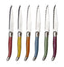 Laguiole Rainbow Knives in Presentation Box (Set of 6) Cutlery Laguiole Brand_Laguiole Flatware Sets Kitchen_Dinnerware Kitchen_Kitchenware Laguiole 7900-60540_copy