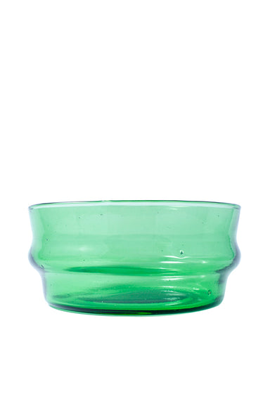 Beldi Large Bowl Green Glass Kessy Beldi Brand_Kessy Beldi Brand_Une Vie Nomade Kitchen_Drinkware Wine Glasses 8000-15_G