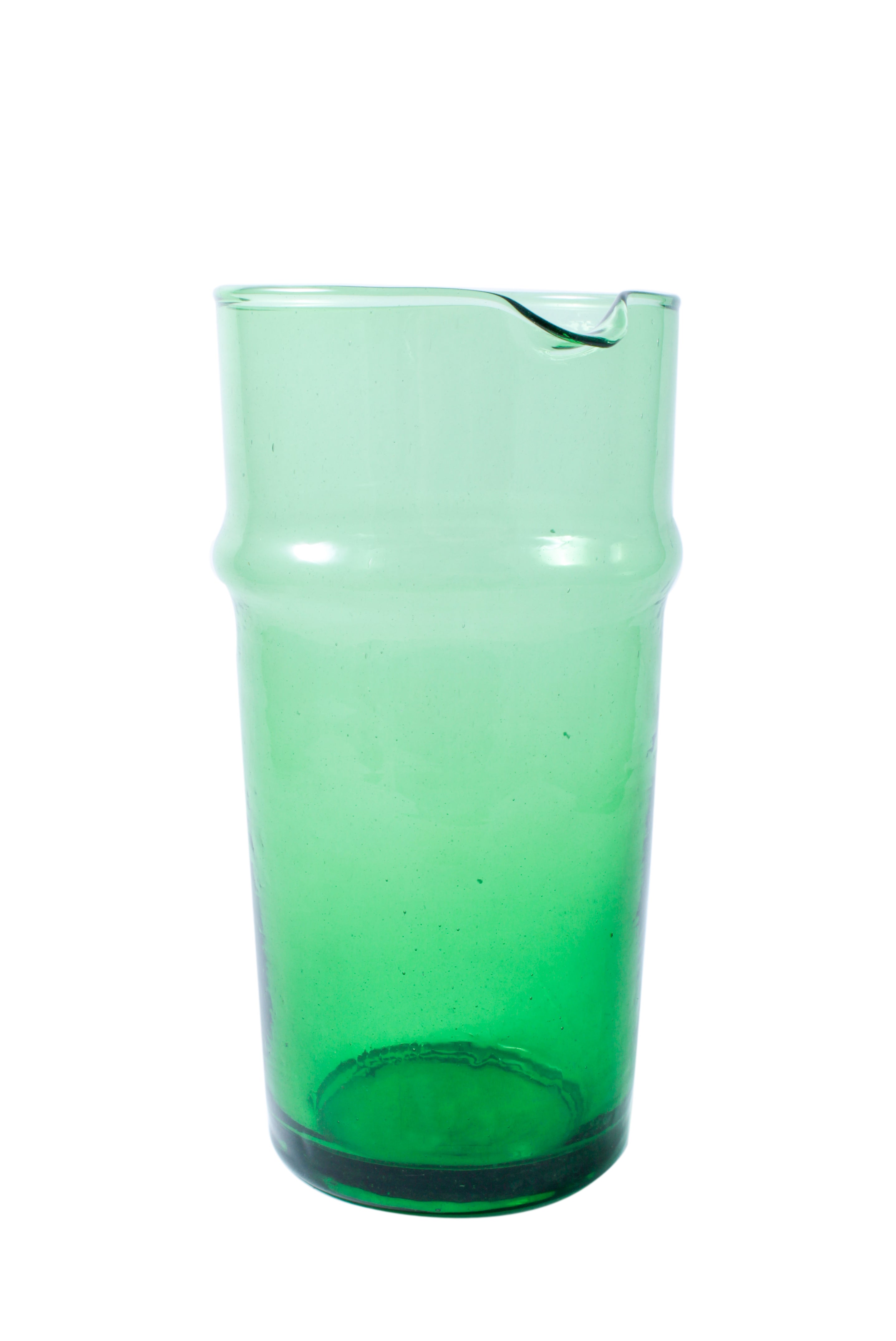 Beldi Carafe Green Glass Kessy Beldi Brand_Kessy Beldi Brand_Une Vie Nomade Carafes Kitchen_Drinkware Wine Glasses 8000-35_G