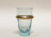 Beldi Medium Glass with Gold Ring Glass Kessy Beldi Brand_Kessy Beldi Brand_Une Vie Nomade Kitchen_Drinkware Wine Glasses 8000-B4_CGBeldiMediumGlasswithGoldRing