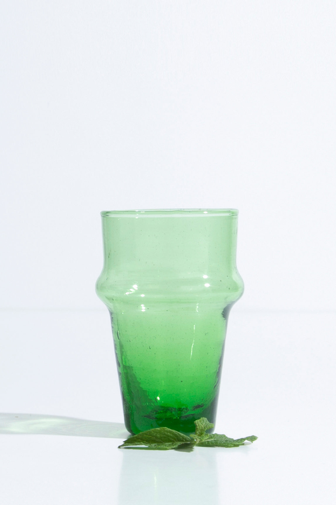Beldi Medium Glass Green Glass Kessy Beldi Brand_Kessy Beldi Brand_Une Vie Nomade Kitchen_Drinkware Wine Glasses 8000-B4_G