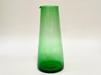 Beldi Large Tapered Carafe Green Glass Kessy Beldi Brand_Kessy Beldi Brand_Une Vie Nomade Carafes Kitchen_Drinkware Wine Glasses 8000-E39_GBeldiLargeTaperedCarafeGreen