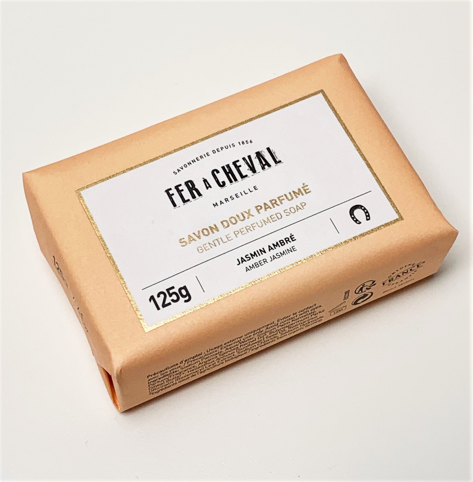 Fer à Cheval Gentle Perfumed Soap Bar - Amber Jasmin (FKA Olive Blossom) 125g Soap Fer à Cheval Bath & Body_Bar Soap Brand_Fer à Cheval CLEAN OUT SALE KTFWHS 8600-021300.2_2