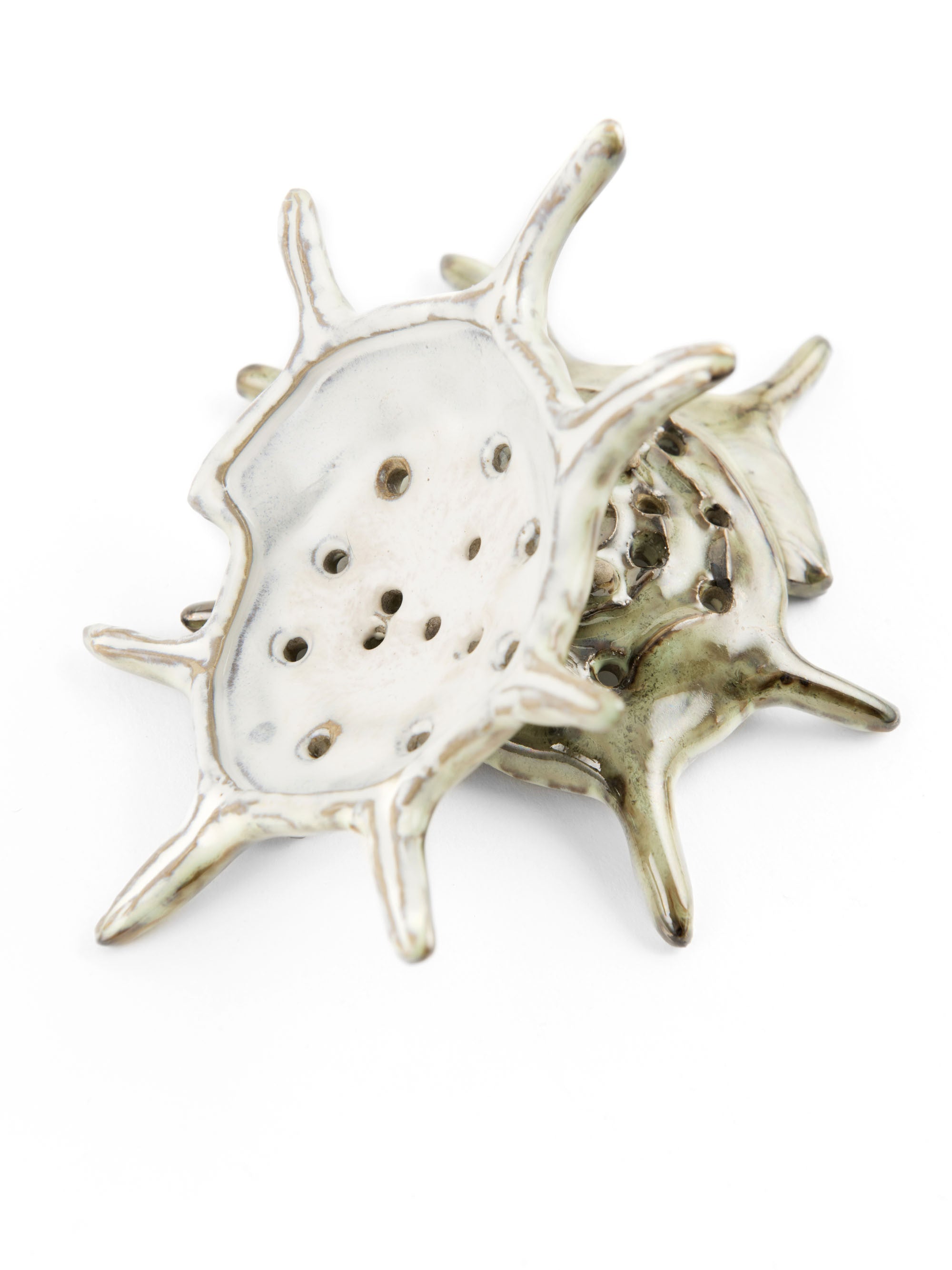 Yarnnakarn Oceanology Urchin Strainer - Ceramic - Yarnnakarn - Brand_Yarnnakarn - Home_Decor - Kitchen_Kitchenware - 9800-OCT031_Urchin_Strainer_B