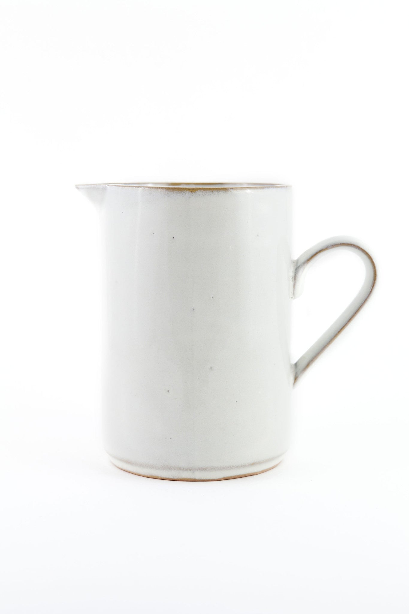 Yarnnakarn Rustic Tall Pitcher Ceramic Yarnnakarn Brand_Yarnnakarn Kitchen_Drinkware 9800-TB202_Rustic_Tall_Pitcher_A