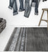 Beija Flor Black Mudcloth Floor Mat (Buy 2 Get 1 Free!) Rugs Beija Flor Brand_Beija Flor CLEAN OUT SALE Home_Decor Home_Floor Mats Af3-pic2
