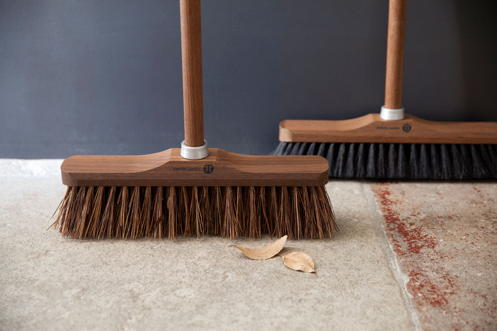 Wooden broom clearance