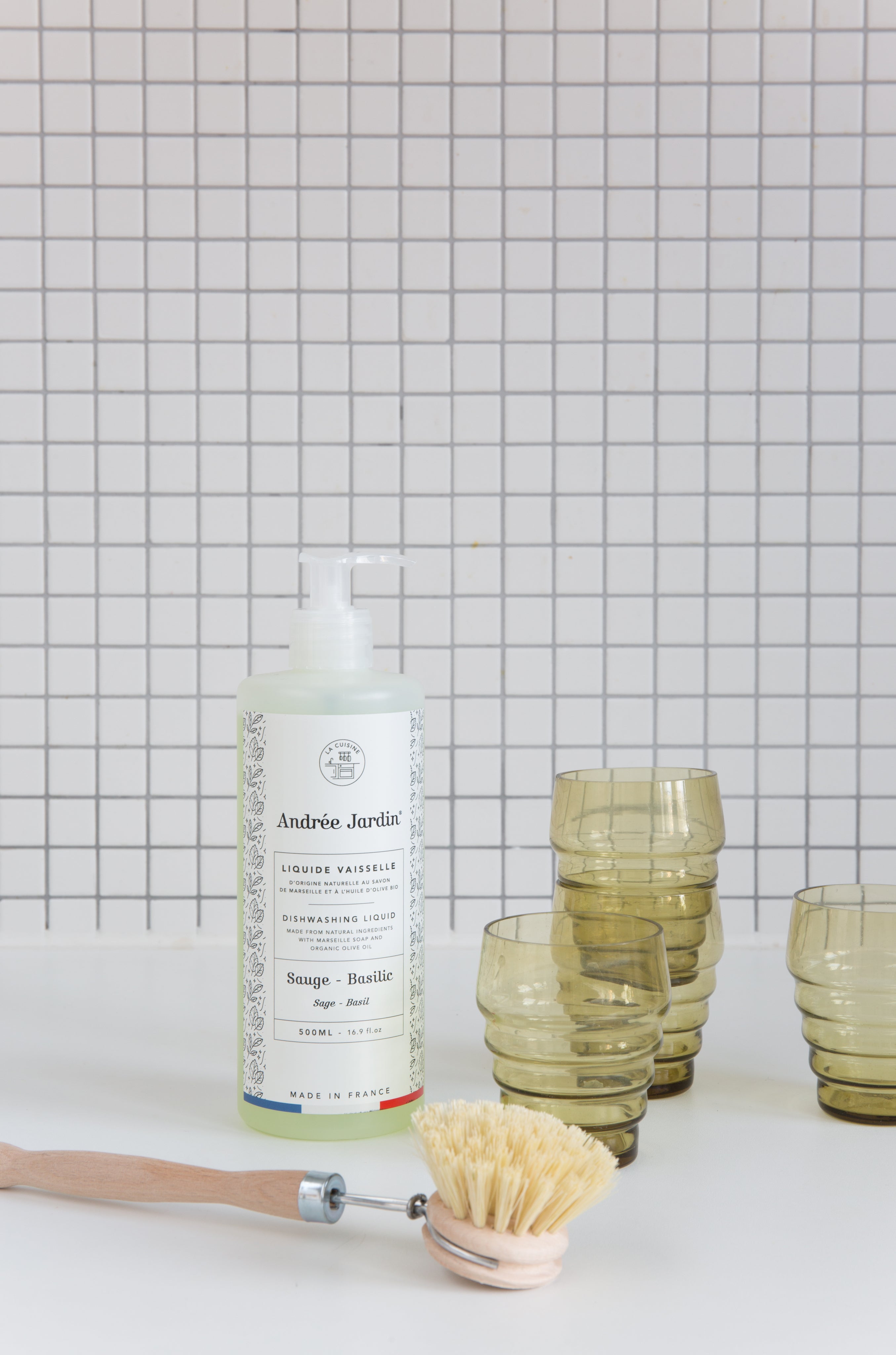 Liquide vaisselle naturel 500 ml - Andrée Jardin