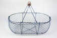 Atelier Aertgeerts French Harvesting Basket Medium (20x11x6in) Atelier Aertgeerts Brand_Atelier Aertgeerts Home_Decor Kitchen_Storage New Arrivals AtelierAertgeertsMetalBasketmedium-2