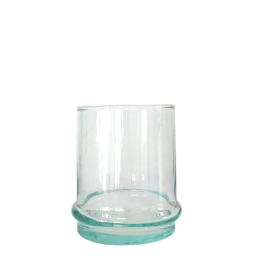 Beldi Medium Tapered Tumbler Clear Glass Kessy Beldi Brand_Kessy Beldi Brand_Une Vie Nomade Kitchen_Drinkware Wine Glasses BELDI-MEDIUM-TAPERED-TUMBLER-CLEAR-8000-L7_C