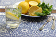 Beija Flor Blue Armenian Placemat (13" x 20") (Buy 2 Get 1 Free!) Placemats Beija Flor Brand_Beija Flor Classic Tile CLEAN OUT SALE Home_Decor Home_Placemats Beija_Flor_TableWare_-_P_-_A1_-_Pic3