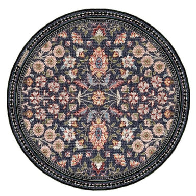 Beija Flor Bohemian Garden Spring Round Placemat (15") Placemats Beija Flor Brand_Beija Flor CLEAN OUT SALE Home_Decor Home_Placemats New Arrivals Bohemian1-round-Placemat-Packshot