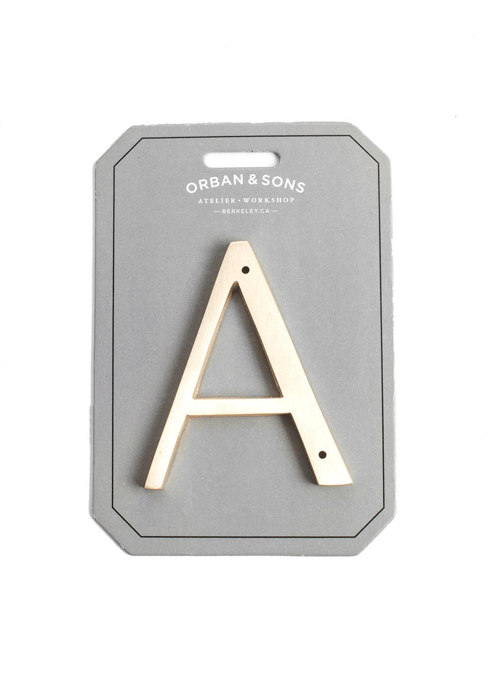 Orban & Sons Brass Letters A Orban & Sons Brand_Orban & Sons CLEAN OUT SALE Home_Decor Orban & Sons Brass-Letters_A_79301b35-e51e-4de6-8f7d-1d412e3ae745