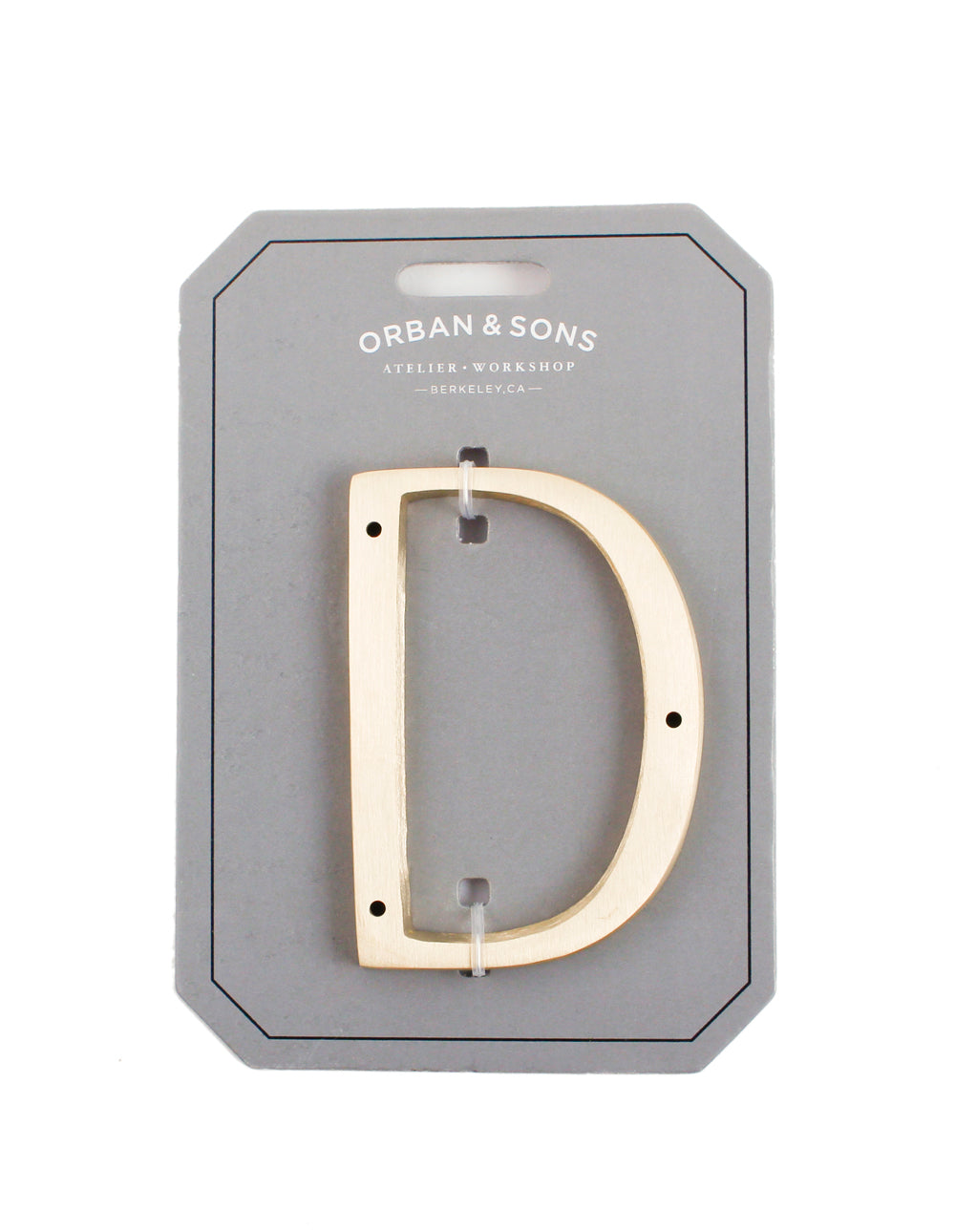 Orban & Sons Brass Letters D Orban & Sons Brand_Orban & Sons CLEAN OUT SALE Home_Decor Orban & Sons Brass-Letters_D_64d4c954-90d8-4195-bbad-07686d022fc6