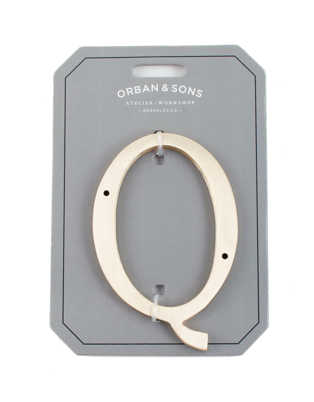 Orban & Sons Brass Letters Q Orban & Sons Brand_Orban & Sons CLEAN OUT SALE Home_Decor Orban & Sons Brass-Letters_Q_5a21621f-bef5-4def-83e4-caa4f3f0df63