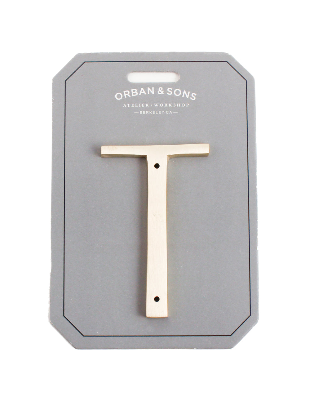 Orban & Sons Brass Letters T Orban & Sons Brand_Orban & Sons CLEAN OUT SALE Home_Decor Orban & Sons Brass-Letters_T_cc68a69e-9d2b-46f5-9121-752c0b033983
