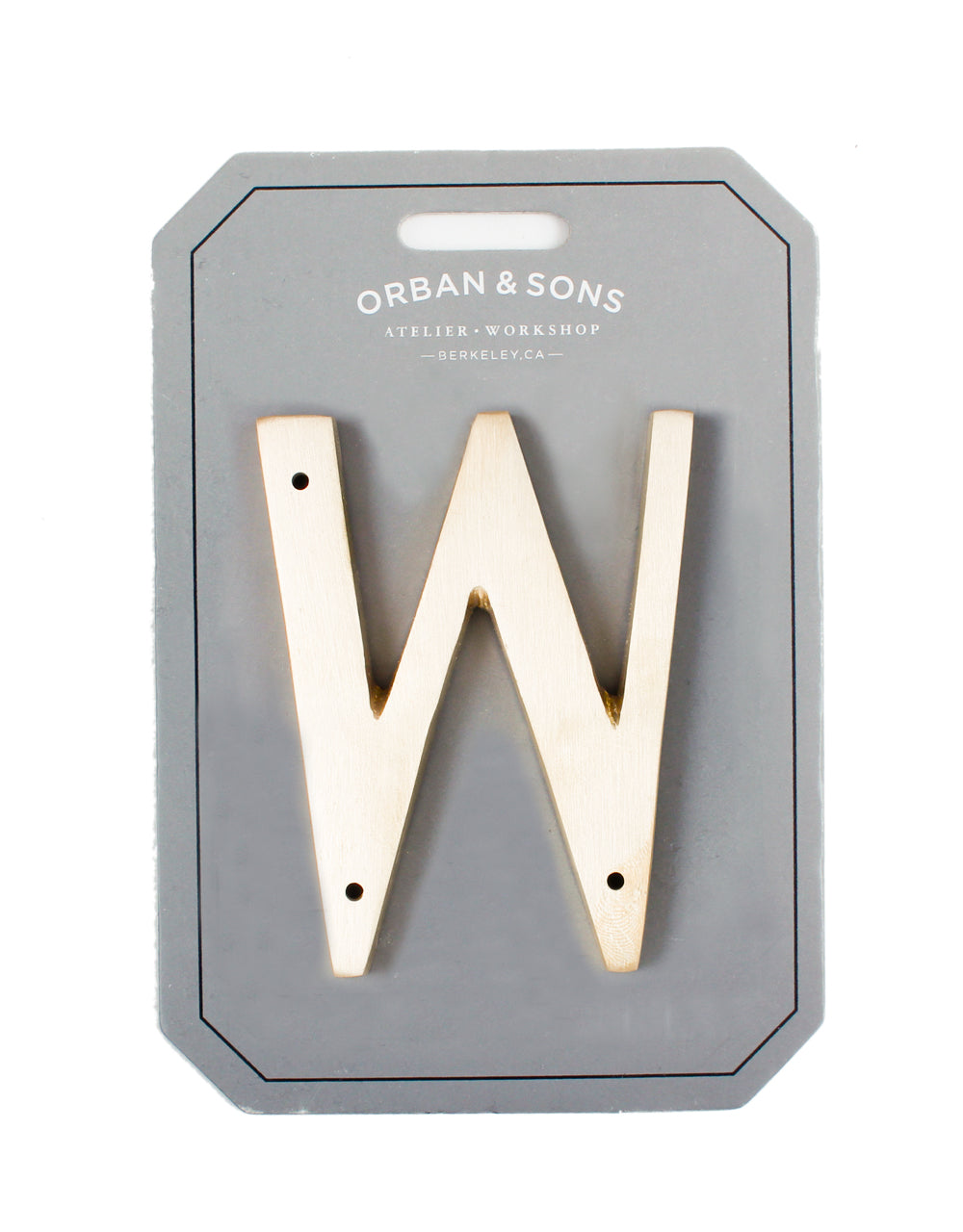 Orban & Sons Brass Letters W Orban & Sons Brand_Orban & Sons CLEAN OUT SALE Home_Decor Orban & Sons Brass-Letters_W_7809f973-95d8-4850-ae79-c82a0912b460