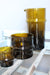Beldi Carafe Brown Glass Kessy Beldi Brand_Kessy Beldi Brand_Une Vie Nomade Carafes Kitchen_Drinkware Wine Glasses Brown-Beldi-_2