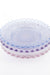 Dentelle Chantilly Glass Plate Glass Dentelle Brand_Dentelle Dentelle Glass Plates Dinnerware_Bowls & Plates Home_Decor Kitchen_Serveware Spring Collection Chantilly_Stack_B_7141c510-efff-480d-b480-4412b0e26a04