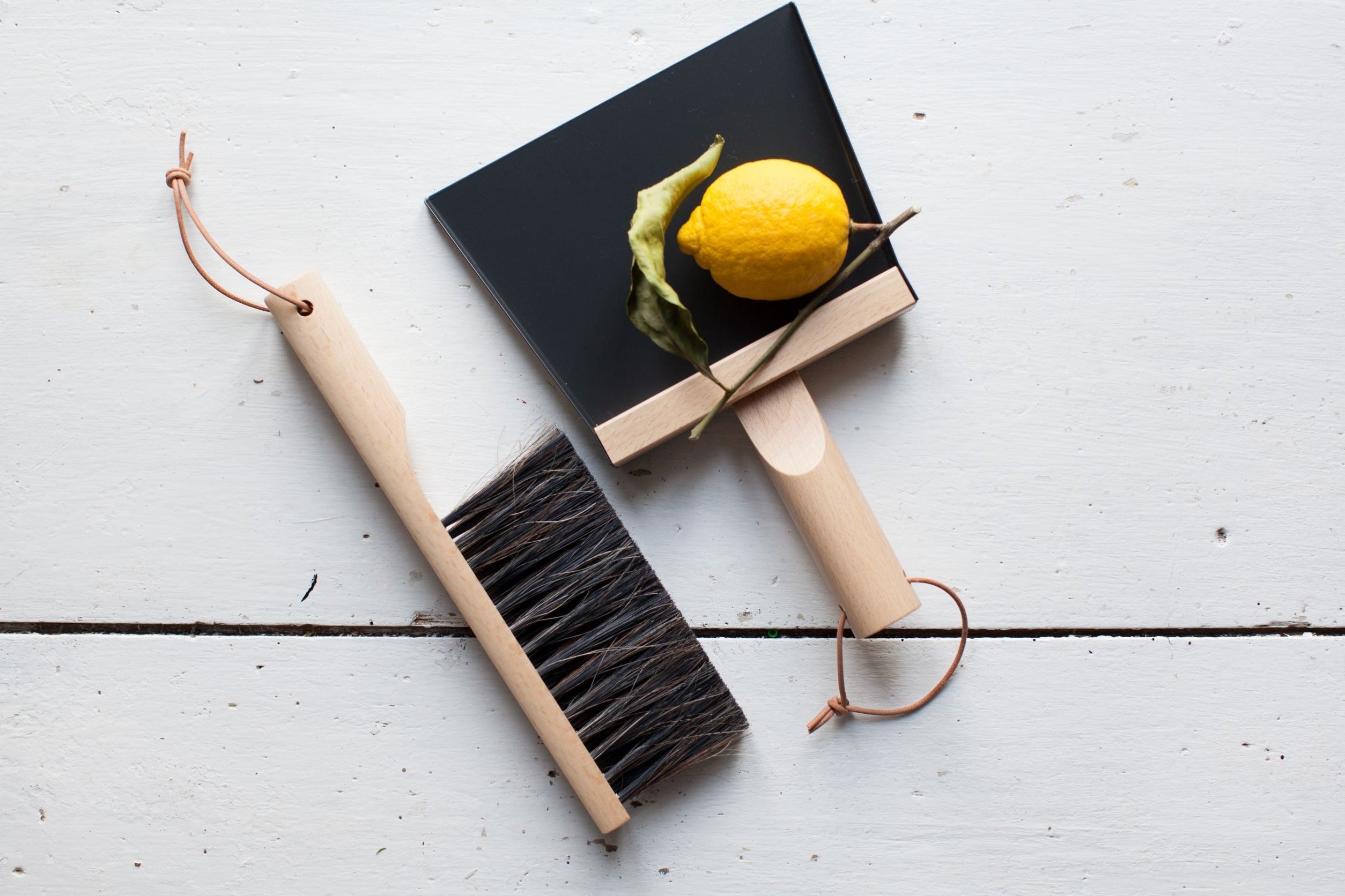 Andrée Jardin Mr. and Mrs. Clynk Dustpan & Brush "Coffret" Gift Set with Wall Hooks Utilities Andrée Jardin Brand_Andrée Jardin Home_Broom Sets Home_Household Cleaning New Arrivals CollectionDESIGNbyMr_MrsCLYNK_13_d969768c-dae0-4ad8-bec0-e148339532e6
