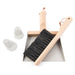 Andrée Jardin Mr. and Mrs. Clynk Dustpan & Brush "Coffret" Gift Set with Wall Hooks Grey Utilities Andrée Jardin Brand_Andrée Jardin Home_Broom Sets Home_Household Cleaning New Arrivals DSC2802_LGAndreeJardinMr.andMrs.ClynkGreyDustpan_Brush_Coffret_GiftSetwithWallHooks