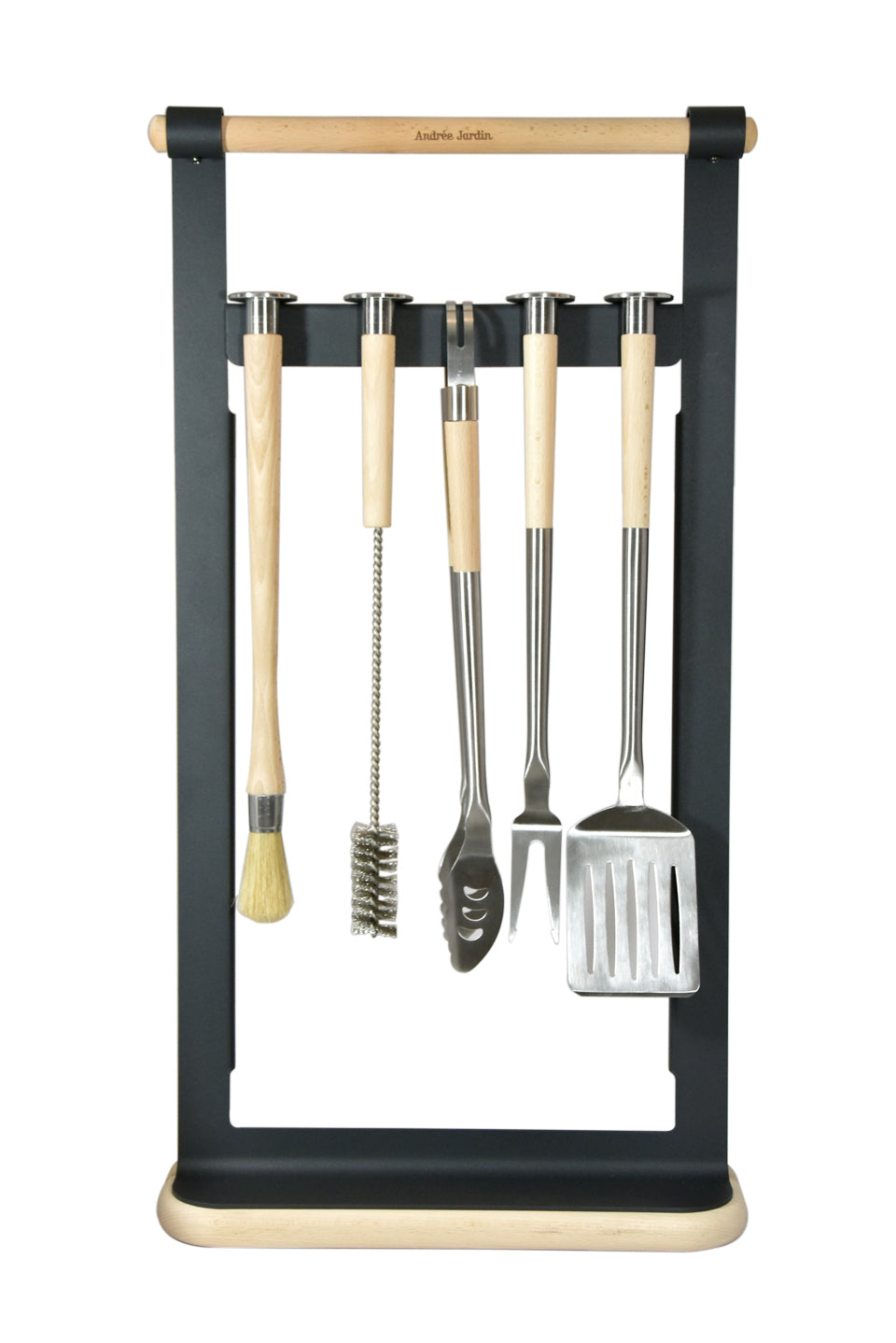 Andrée Jardin Complete BBQ Set (5 BBQ Tools and Hanging Storage) Utilities Andrée Jardin Andrée Jardin Brand_Andrée Jardin Kitchen_Accessories Kitchen_Kitchenware La Cuisine DSC_3464