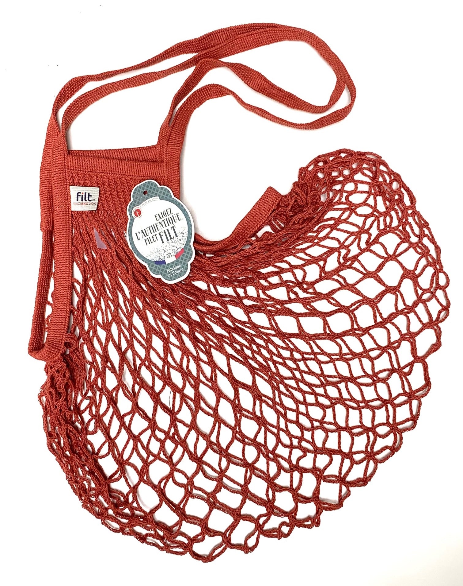 Filt Medium Bag in Brick Bag Filt Bags Brand_Filt New Arrivals New Filt Colors Shopping Bags Textiles_Shoppers FI2200220BROMe