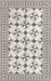 Beija Flor Powder Gothic Floor Mat (Buy 2 Get 1 Free!) Rugs Beija Flor Brand_Beija Flor Classic Tile CLEAN OUT SALE Home_Decor Home_Floor Mats G7-C-KTF
